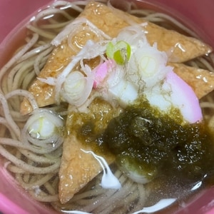 お吸い物のような蕎麦